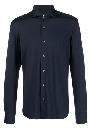 Orian long-sleeve spread-collar shirt - Blue