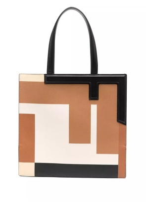 FENDI medium Fendi Flip tote bag - Neutrals