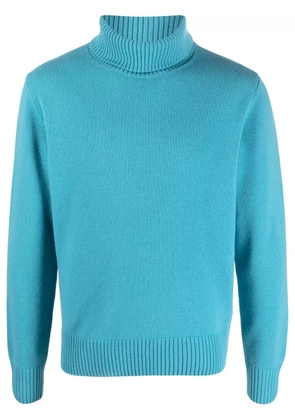 Herno roll-neck wool jumper - Blue