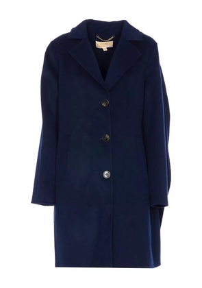 Michael Michael Kors single-breasted coat - Blue