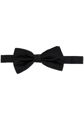 Canali plain bow tie - Black