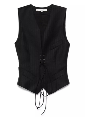 MANURÍ Poppy vest - Black