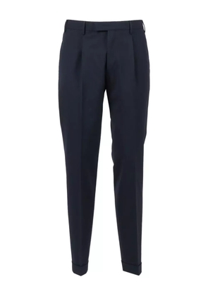 PT Torino pleat-detail trousers - Blue