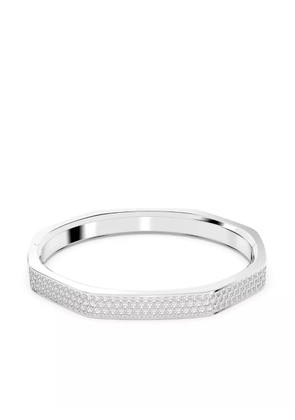 Swarovski Dextera crystal-embellished bangle bracelet - White
