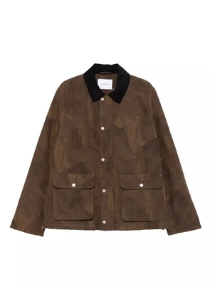 Les Deux brushstroke pocket jacket - Brown