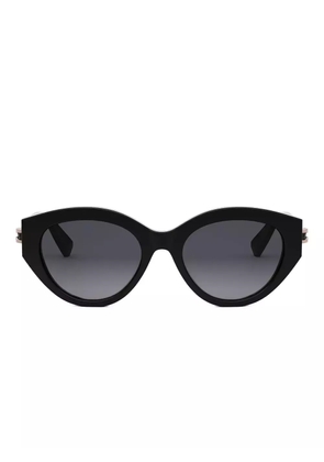 Bvlgari oval sunglasses - Black