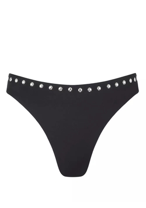 Let's Swim studded bikini bottoms - Black