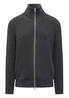 SEVEN GAUGE zipped jumper - Grey