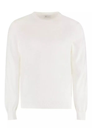 THE (Alphabet) ribbed crew-neck sweater - Neutrals