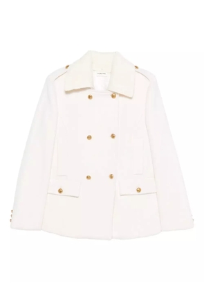 P.A.R.O.S.H. double-breasted wool jacket - White