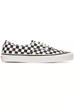 Vans black and white UA Classic Lace-Up DX check cotton sneakers