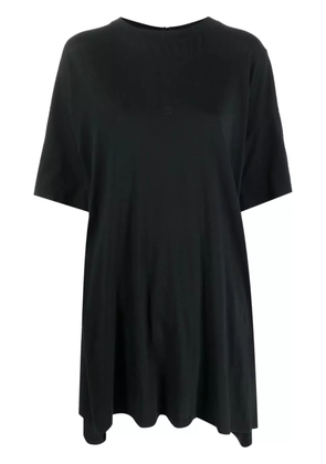 MM6 Maison Margiela numbers-print cotton playsuit - Black