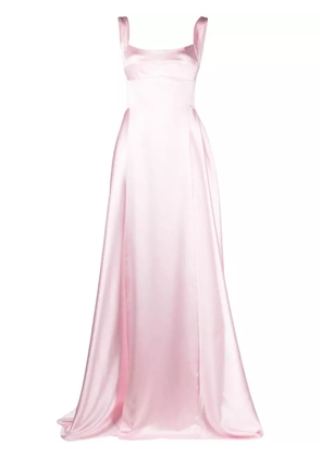 Atu Body Couture V-back satin gown - Pink