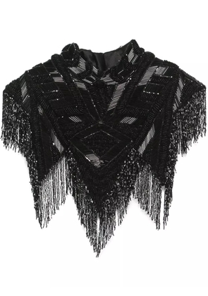 Atu Body Couture bead-detailed top - Black