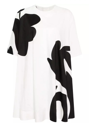 JNBY floral-print cotton dress - White