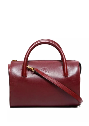 Cartier 2000-2020s leather two-way handbag - Red