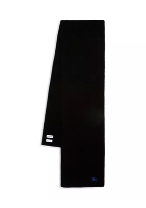 Burberry ribbed scarf - Black