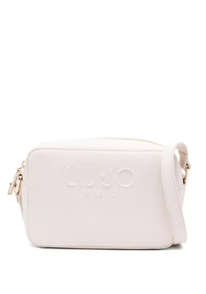 LIU JO logo-embossed cross-body bag - White
