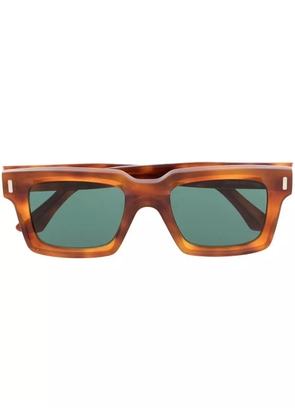 Cutler & Gross 1386 square frame sunglasses - Brown