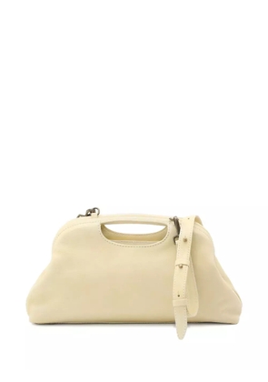 Officine Creative leather clutch bag - Yellow