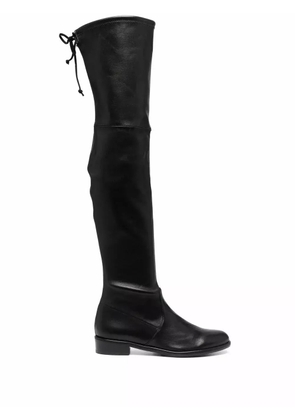 Stuart Weitzman Lowland 35mm thigh-high boots - Black