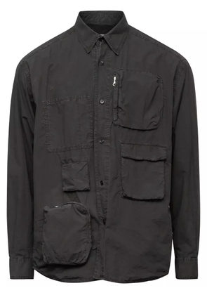 MM6 Maison Margiela multi-pocket shirt - Grey