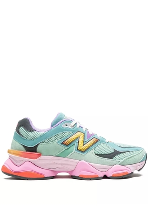 New Balance 9060 'Sage Leaf/Neo Flame' sneakers - Green