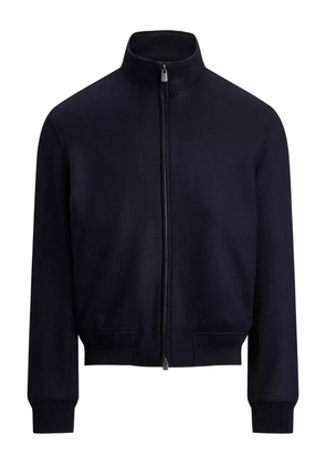 Ralph Lauren Purple Label zipped bomber jacket - Blue