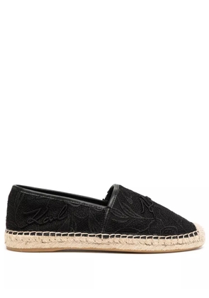 Karl Lagerfeld Kamini Orchid espadrilles - Black