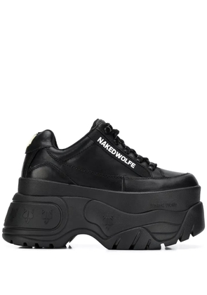 NAKED WOLFE platform low-top sneakers - Black