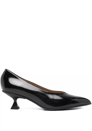 Pedro Miralles leather heeled pumps - Black