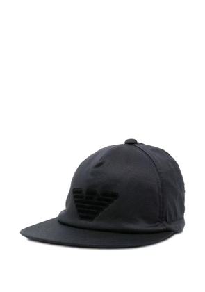 Emporio Armani logo-patch baseball cap - Blue