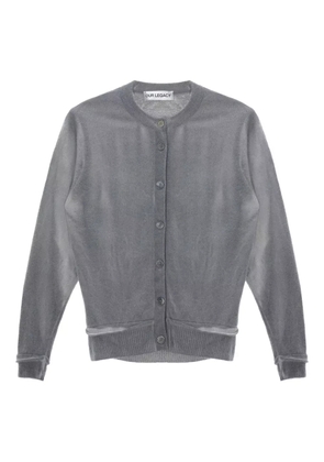 OUR LEGACY Dual button-fastening cardigan - Grey