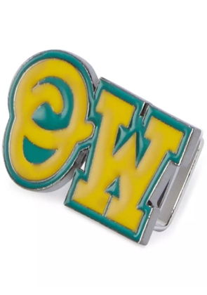 Off-White OW shoe charm - Yellow