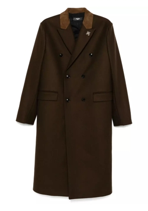 AMIRI double-breasted coat - Brown