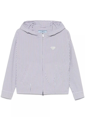 Prada striped jacket - White