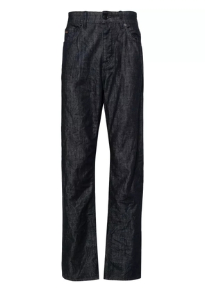 BOSS mid-rise straight-leg jeans - Blue