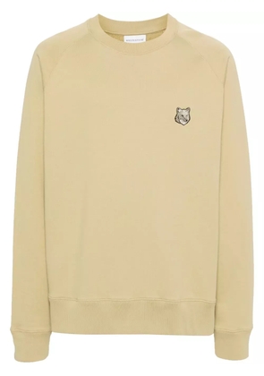 Maison Kitsuné Bold Fox Head cotton sweatshirt - Green
