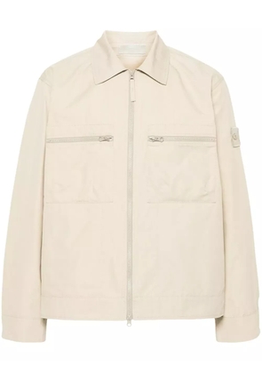 Stone Island Ghost organic-cotton jacket - Neutrals