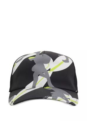 Gucci printed baseball cap - Black