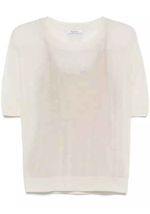 Max Mara Negelia T-shirt - Neutrals