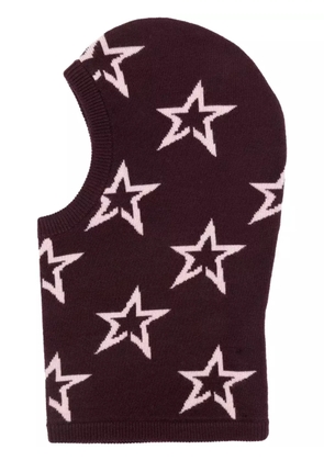 Perfect Moment intarsia-knit balaclava - Red