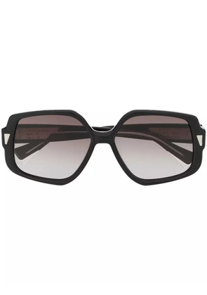 GIGI STUDIOS Olympia oversize-frame sunglasses - Black