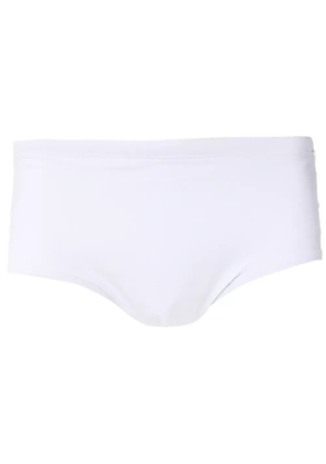 Amir Slama pleated trunks - White