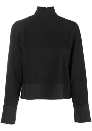 Emporio Armani high-neck top - Black