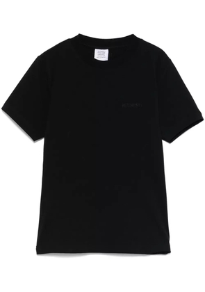 VETEMENTS logo-embroidered T-shirt - Black