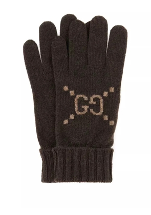 Gucci GG gloves - Brown