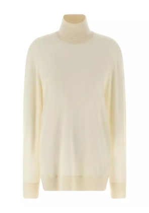 The Row Lizzy turtleneck sweater - Neutrals