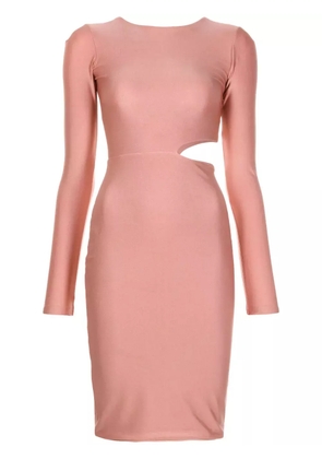 Lethicia Bronstein Sophia cut-out midi dress - Pink