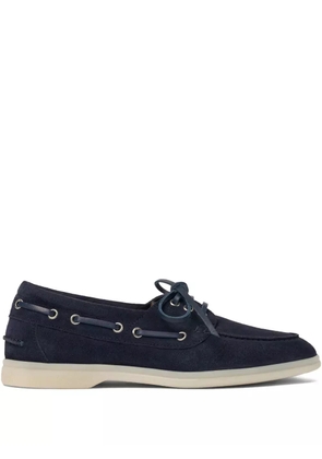 Scarosso Lia boat shoes - Blue